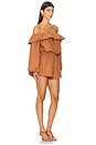 view 3 of 4 Beatriz Romper in Bourbon