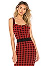 view 1 of 4 Jadie Top in Red & Black