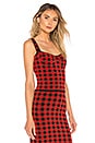 view 2 of 4 Jadie Top in Red & Black