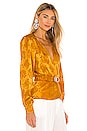 view 3 of 6 Lorrie Belted Top in Mustard