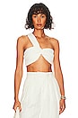 view 1 of 4 Crop Top in White