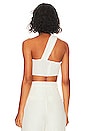 view 3 of 4 Crop Top in White