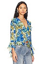 view 2 of 4 Alisha Top in Brushed Floral