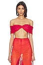 view 1 of 4 Nadee Top in Ombre Fuchsia Multi