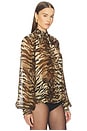 view 2 of 4 Zenia Top in Tigers Eye