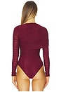 view 4 of 5 Zarina Bodysuit in Port