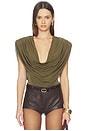 view 1 of 5 Cindi Bodysuit in Burnt Olive