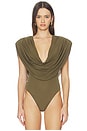 view 2 of 5 Cindi Bodysuit in Burnt Olive