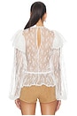view 3 of 4 Talia Blouse in Ivory