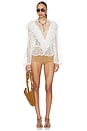 view 4 of 4 Talia Blouse in Ivory