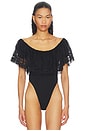 view 2 of 5 ROSETTE 바디수트 in Black