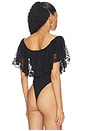 view 4 of 5 ROSETTE 바디수트 in Black