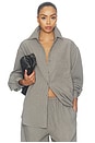 view 1 of 5 Niall Top in Grey Stripe