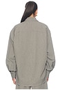 view 4 of 5 Niall Top in Grey Stripe