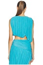 view 3 of 4 Chelly Top in Turquoise