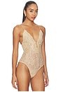 view 3 of 5 Terry Bodysuit in Champagne