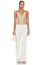 view 5 of 5 Terry Bodysuit in Champagne