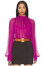 view 1 of 5 Zenia Blouse in Rouge
