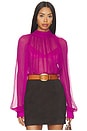 view 2 of 5 Zenia Blouse in Rouge
