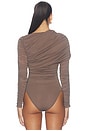view 6 of 6 Zarina Bodysuit in Lentil