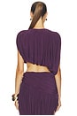 view 4 of 4 Chelly Top in Dark Plum