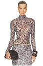 view 1 of 4 Lorden Top in Purple Multi
