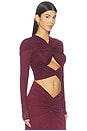 view 2 of 4 Bebe Top in Truffle