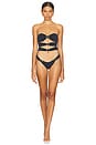 view 1 of 3 x Reina Olga Cage Bikini Set in Black
