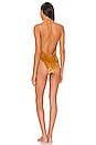 view 3 of 3 Lila One Piece in Gold