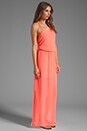 view 3 of 5 Gemma T Back Gown in Coral