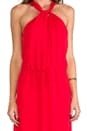 view 5 of 5 Fula Knot Front Dress in Fire