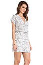 view 2 of 5 Rica Wrap Dress in Blue Champagne