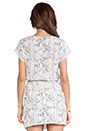 view 3 of 5 Rica Wrap Dress in Blue Champagne