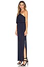 view 3 of 4 MAID by Yifat Oren Emma Gown in Deep Blue