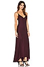 view 2 of 3 Petite Maxi Dress in Maroon