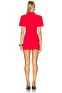 view 3 of 3 Polo Mini Dress in Red