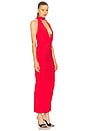 view 2 of 4 Plunge Maxi Dress in Red