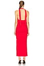 view 4 of 4 Plunge Maxi Dress in Red