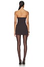 view 3 of 3 x REVOLVE Abito Strapless Mini Dress in Brown