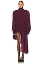 view 1 of 3 x REVOLVE Abito Long Sleeve Dress in Bordeaux