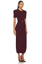 view 2 of 5 ROBE MAXI in Bordeaux