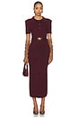 view 4 of 5 ROBE MAXI in Bordeaux