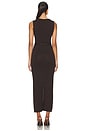 view 3 of 3 x REVOLVE Boatneck Midi Dress in Brown