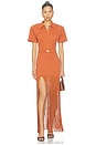 view 1 of 4 Polo Maxi Dress in Terracotta