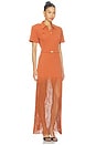 view 2 of 4 Polo Maxi Dress in Terracotta
