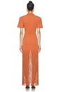 view 4 of 4 Polo Maxi Dress in Terracotta