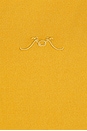 view 5 of 4 Jersey Polo Dress in Mustard