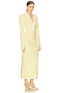 view 2 of 4 Long Sleeve Polo Dress in Yellow