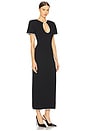 view 2 of 3 Cut Out Maxi Dress in Black