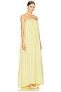 view 2 of 4 Strapless Maxi Dress in Yellow